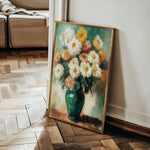 Floral 1225 Canvas Art 60 x 40 cm / Black
