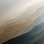 Abstract 1227 Canvas Art 16" x 16" / 40 x 40 cm / Black