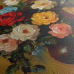 Floral 1227 Canvas Art 18" x 24" / 45 x 60 cm / Black