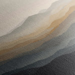 Abstract 1228 Canvas Art 16" x 16" / 40 x 40 cm / Black