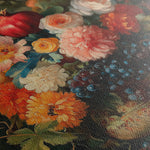 Floral 1228 Canvas Art 18" x 24" / 45 x 60 cm / Black