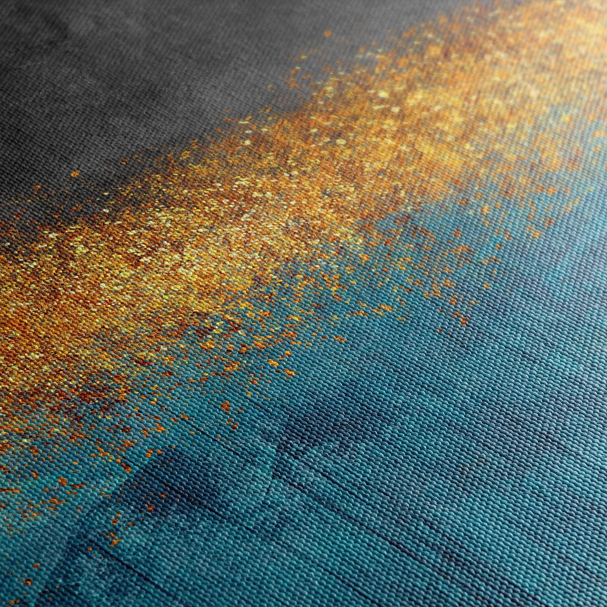Abstract 123 Canvas Art 18" x 24" / 45 x 60 cm / Black