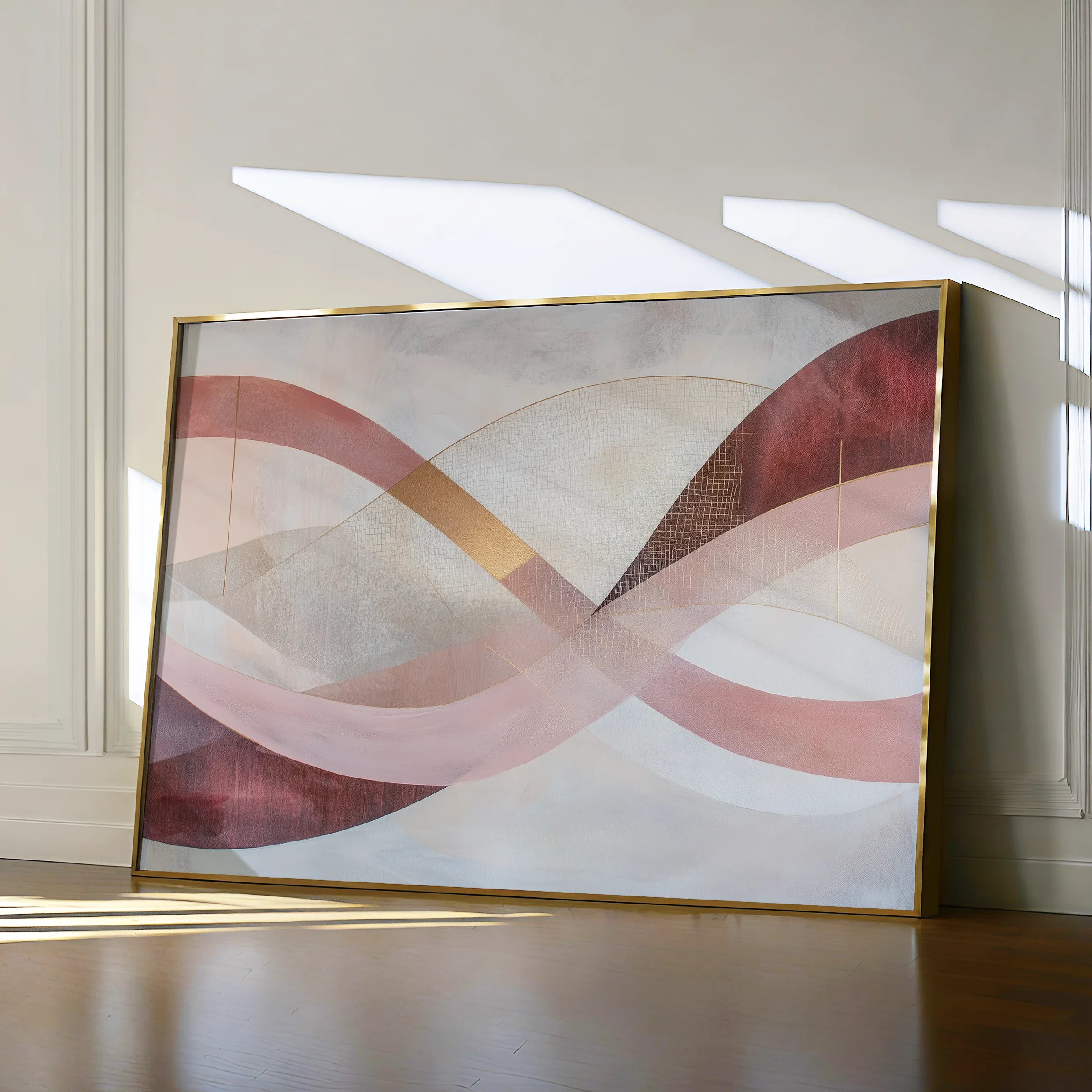 Boho 123 Canvas Art 18" x 24" / 45 x 60 cm / Black