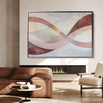 Boho 123 Canvas Art 18" x 24" / 45 x 60 cm / Black