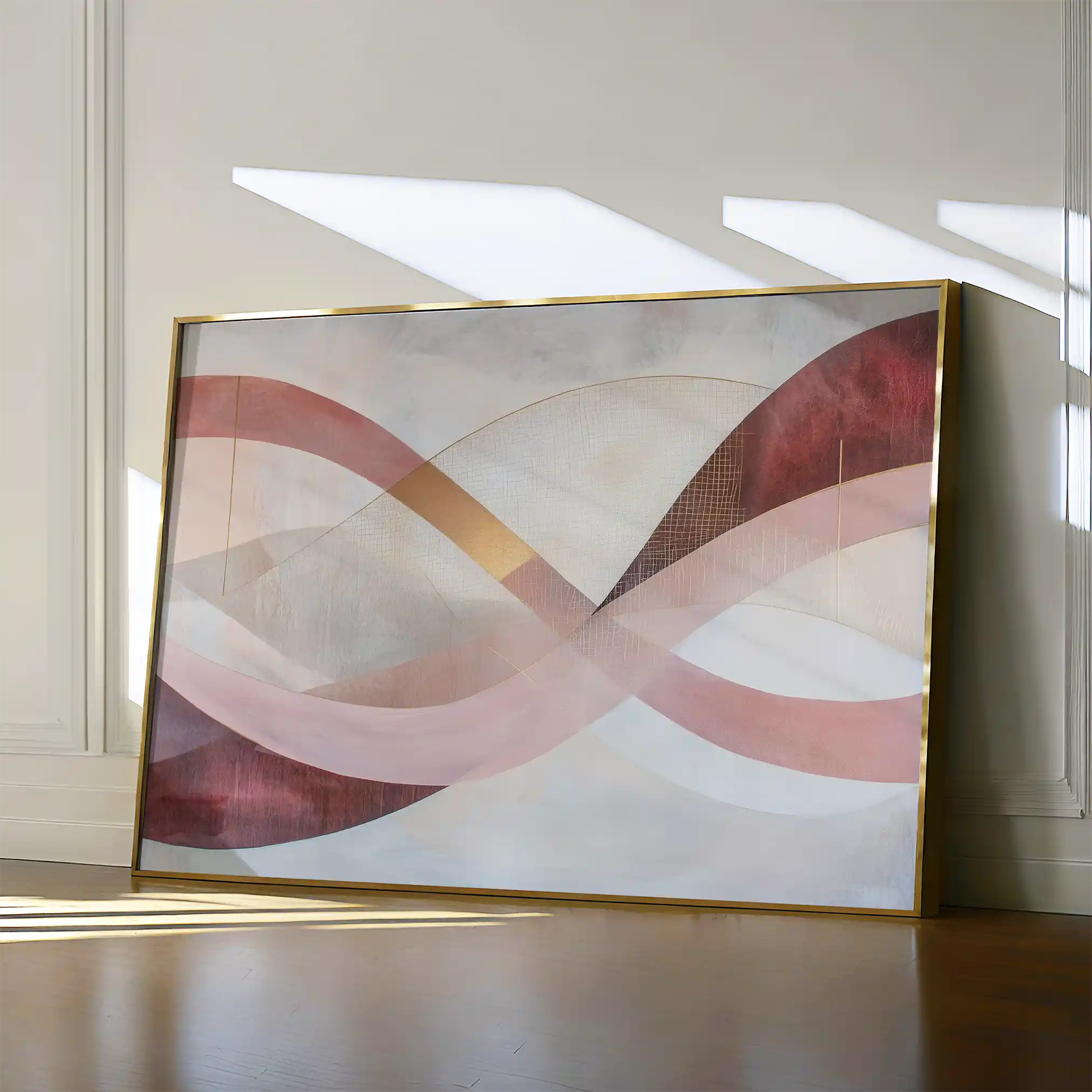 Boho 123 Canvas Art 60 x 40 cm / Black