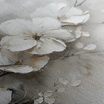 Floral 123 Canvas Art 18" x 24" / 45 x 60 cm / Black