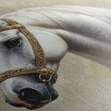 Horses 123 Canvas Art 18" x 24" / 45 x 60 cm / Black