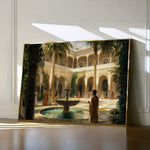 Orientalist 123 Canvas Art 18" x 24" / 45 x 60 cm / Black