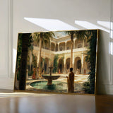 Orientalist 123 Canvas Art 18" x 24" / 45 x 60 cm / Black