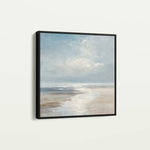 Abstract 1230 Canvas Art 16" x 16" / 40 x 40 cm / Black