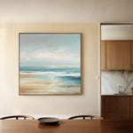 Abstract 1231 Canvas Art 60 x 60 cm / Black