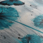 Floral 1235 Canvas Art 18" x 24" / 45 x 60 cm / Black
