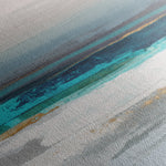 Abstract 1237 Canvas Art 16" x 16" / 40 x 40 cm / Black