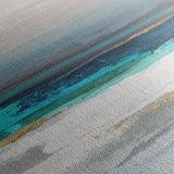 Abstract 1237 Canvas Art 16" x 16" / 40 x 40 cm / Black