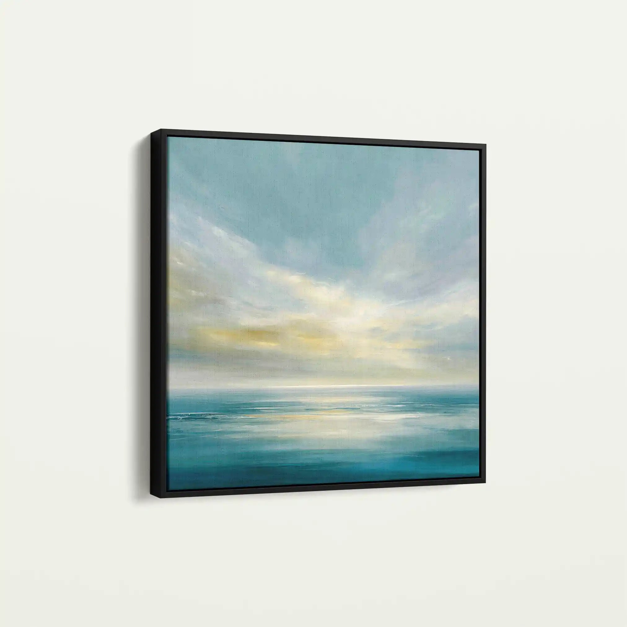 Abstract 1239 Canvas Art 60 x 60 cm / Black
