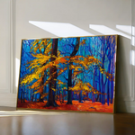 Landscape 124 Canvas Art 60 x 40 cm / Black