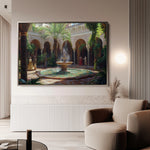 Orientalist 124 Canvas Art 18" x 24" / 45 x 60 cm / Black