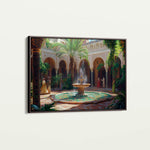 Orientalist 124 Canvas Art 18" x 24" / 45 x 60 cm / Black