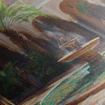Orientalist 124 Canvas Art 18" x 24" / 45 x 60 cm / Black