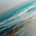 Abstract 1241 Canvas Art 16" x 16" / 40 x 40 cm / Black