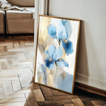 Floral 1241 Canvas Art 18" x 24" / 45 x 60 cm / Black