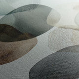 Abstract 1243 Canvas Art 16" x 16" / 40 x 40 cm / Black