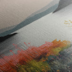 Abstract 1244 Canvas Art 16" x 16" / 40 x 40 cm / Black