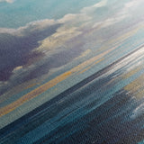 Abstract 1246 Canvas Art 16" x 16" / 40 x 40 cm / Black