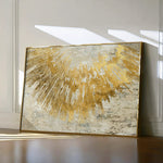 Abstract 125 Canvas Art 18" x 24" / 45 x 60 cm / Black