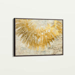 Abstract 125 Canvas Art 18" x 24" / 45 x 60 cm / Black