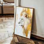 Animals 125 Canvas Art 18" x 24" / 45 x 60 cm / Black