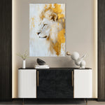 Animals 125 Canvas Art 18" x 24" / 45 x 60 cm / Black