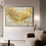 Abstract 125 Canvas Art 60 x 40 cm / Black