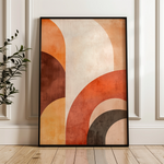 Boho 125 Canvas Art 18" x 24" / 45 x 60 cm / Black