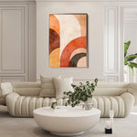 Boho 125 Canvas Art 18" x 24" / 45 x 60 cm / Black