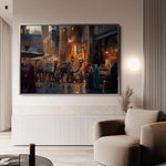 Orientalist 125 Canvas Art 60 x 40 cm / Black