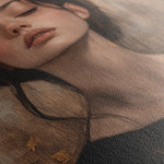 Portrait 125 Canvas Art 18" x 24" / 45 x 60 cm / Black