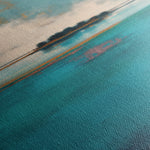 Abstract 1251 Canvas Art 16" x 16" / 40 x 40 cm / Black