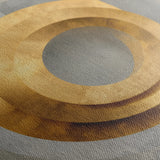 Abstract 1252 Canvas Art 16" x 16" / 40 x 40 cm / Black