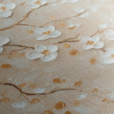 Floral 1253 Canvas Art 16" x 16" / 40 x 40 cm / Black