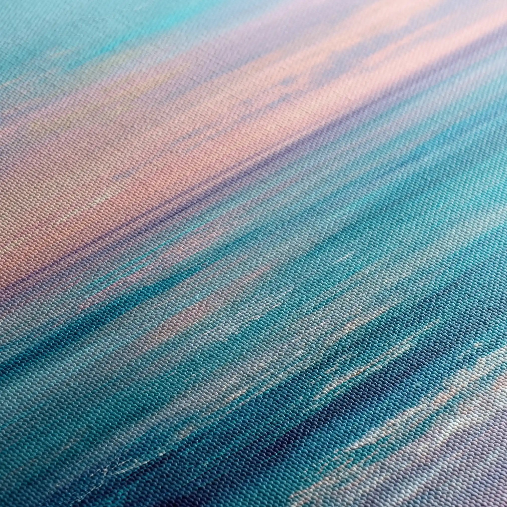 Abstract 1256 Canvas Art 60 x 60 cm / Black