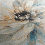 Floral 1257 Canvas Art 16" x 16" / 40 x 40 cm / Black