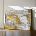 Abstract 126 Canvas Art 18" x 24" / 45 x 60 cm / Black