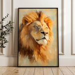Animals 126 Canvas Art 18" x 24" / 45 x 60 cm / Black