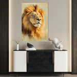 Animals 126 Canvas Art 18" x 24" / 45 x 60 cm / Black