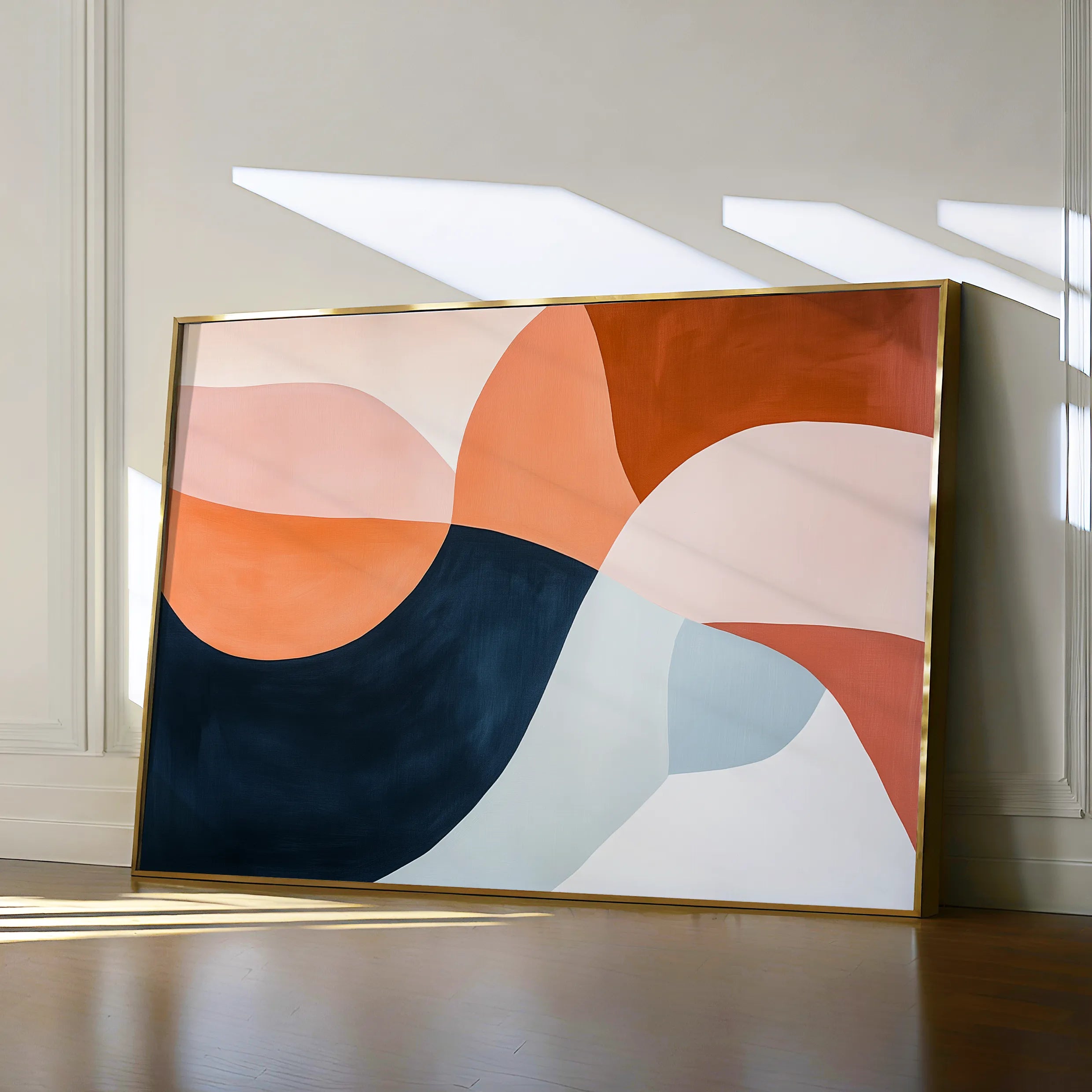 Boho 126 Canvas Art 18" x 24" / 45 x 60 cm / Black