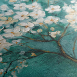 Floral 126 Canvas Art 18" x 24" / 45 x 60 cm / Black