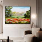Landscape 126 Canvas Art 18" x 24" / 45 x 60 cm / Black