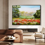 Landscape 126 Canvas Art 60 x 40 cm / Black