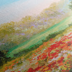 Landscape 126 Canvas Art 60 x 40 cm / Black